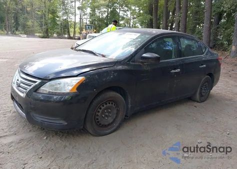 2014 Nissan Sentra S from USA, damaged, VIN 3N1AB7AP1EL682015